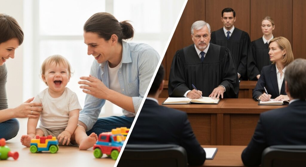 הסדרי ראייה בגירושין: המדריך המלא לזכויות הורים ב-2025